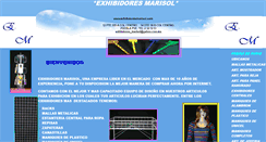 Desktop Screenshot of exhibidoresmarisol.com